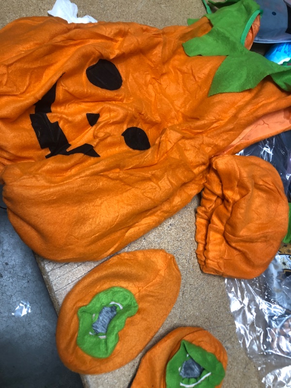 Photo 1 of 3T KID PUMPKING COSTUME