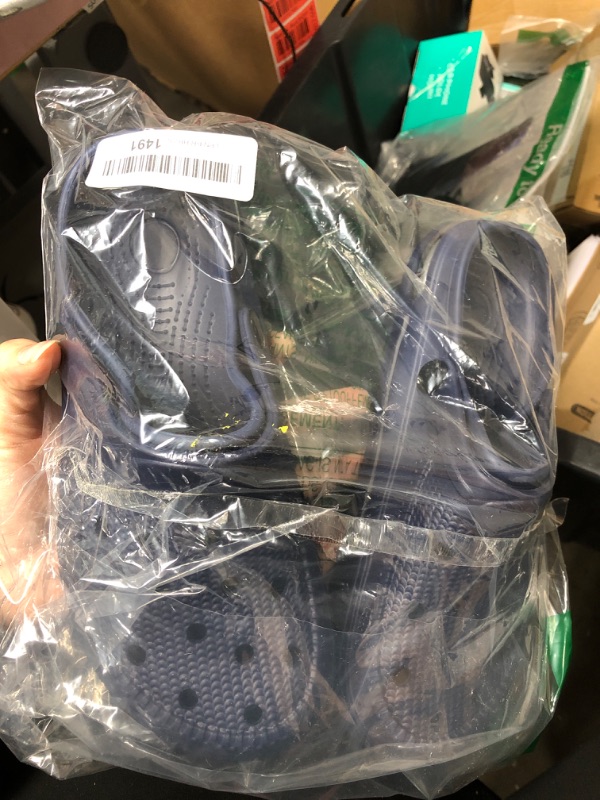 Photo 1 of blue slippers size 39