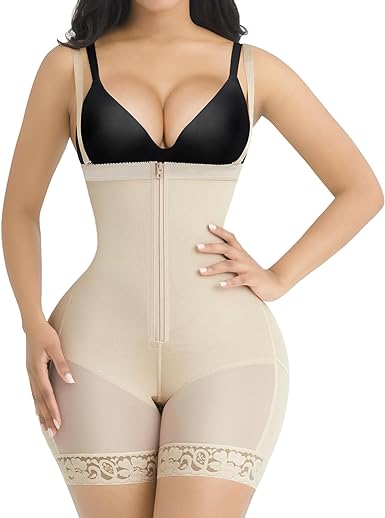 Photo 1 of *READ NOTES* SHAPELLX Body Shaper Tummy Control Shapewear Plus Size Seamless Waist Trainer Butt Lifter Full Bodysuit…