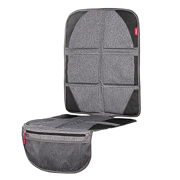 Photo 1 of Diono Ultra Mat and Heat Sun Shield Complete Back Seat Upholstery Protection with Integrated Heatshield, Crash Tested, Water Resistant Protection, Durable, Anti-Slip, 3 Mesh Storage Pockets