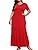 Photo 1 of MOLFROA Women's Short Sleeve Ruffle Plus Size Maxi Dress Casual Loose Long Dresses
