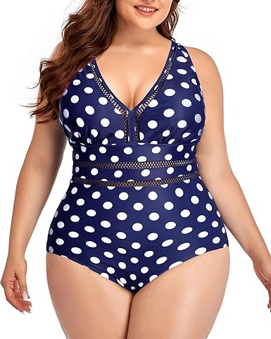 Photo 1 of Daci Women Plus Size One Piece Swimsuits Sexy V Neck Backless Bathing Suit
