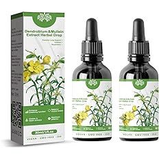 Photo 1 of 2024years Dendrobium & Mullein Extract Herbal Drops Powerful Lung Support,30ml Dendrobium & Mullein Extract Herbal Drops,Drop 1-2ml at a time?1Ounce(Box of 1) Herbal Care Essence (4pcs)
