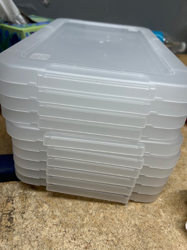 Photo 1 of 10 COUNT OF MIN PLASTIC CONTAINERS 