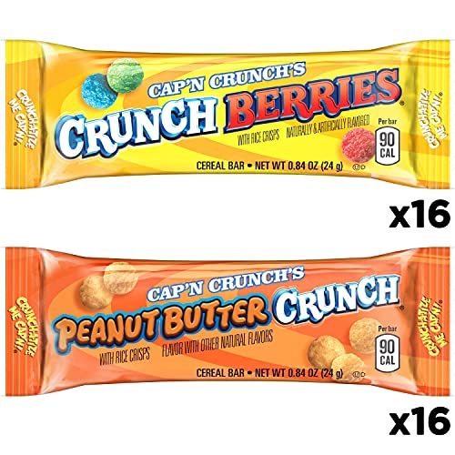 Photo 1 of Cap N Crunch Treats Bars 32 X 0.8 Oz Variety Pack
