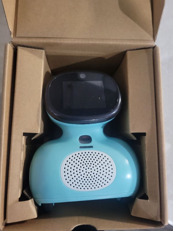 Photo 1 of MIKO Mini: AI Robot for Kids | Fosters STEM Learning & Education | Interactive Bot Equipped with Coding, Stories & Games | GPT-Powered Conversational Learning | Ideal Gift for Boys & Girls 5-12 Blue