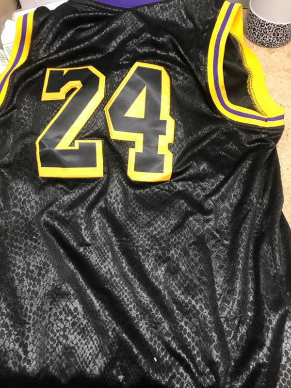 Photo 2 of LEGEND 8 LEGACY24 Men's Legend 8 24 Black Snakeskin Basketball Jersey boys Medium