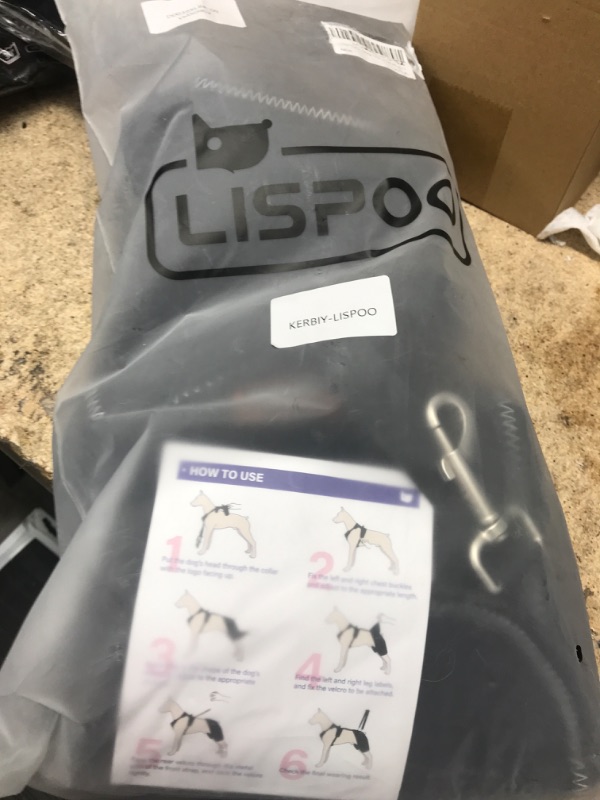 Photo 2 of 
LISPOO Dog Hip Support Brace for Hip dysplasia,Hip Pain, Dog Hip Brace Support for Luxating Pattela,Hip Brace for Dogs Warm Hip Joint and Relieve Pain,Dog... XL