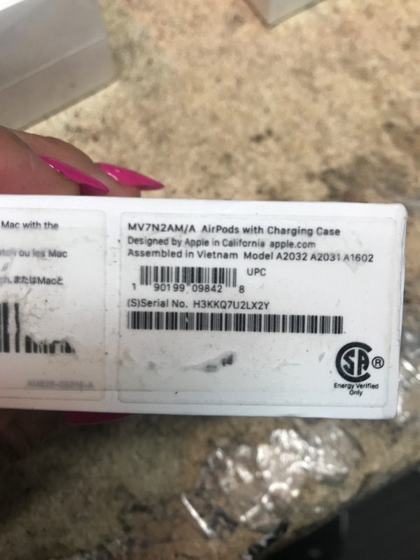 Photo 1 of AirPods with Charging Case