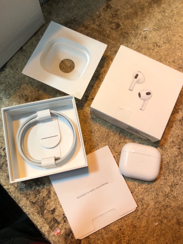 Photo 3 of AirPods (3rd Generation) with Lightning Charging Case
