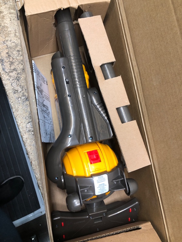 Photo 1 of Casdon Dyson Ball | Miniature Dyson Ball Replica For Children Aged 3+ | Features Working Suction To Add Excitement To Playtime Grey/Yellow