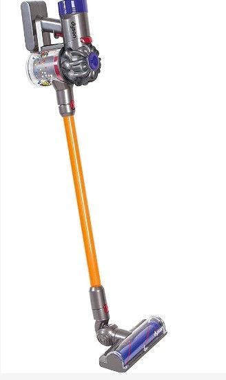 Photo 1 of ***USED - UNABLE TO TEST***
Casdon Little Helper Dyson Cord-Free Vacuum Cleaner Toy, Grey, Orange and Purple (68702)