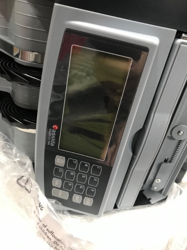 Photo 3 of read note * vCassida 5520 UV/MG - USA Money Counter with ValuCount, UV/MG/IR Counterfeit Detection, Add and Batch Modes - Large LCD Display & Fast Counting Speed 1,300 Notes/Minute UV/MG Counterfeit Detection Detection