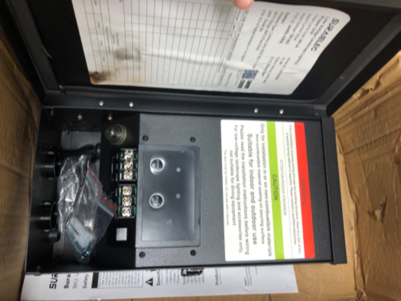 Photo 1 of (READ FULL POST) Suraielec 300W Wi-Fi Low Voltage Landscape Transformer, 2 Independent Channels, Schedule and Timer, 2.4GHz Smart Landscape Lighting Transformer, Work with Alexa & Google Assistant,120V to 12V 15V AC