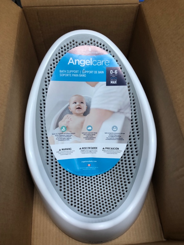 Photo 2 of Angelcare Baby Bath Support (Grey) | Ideal for Babies Less than 6 Months Old