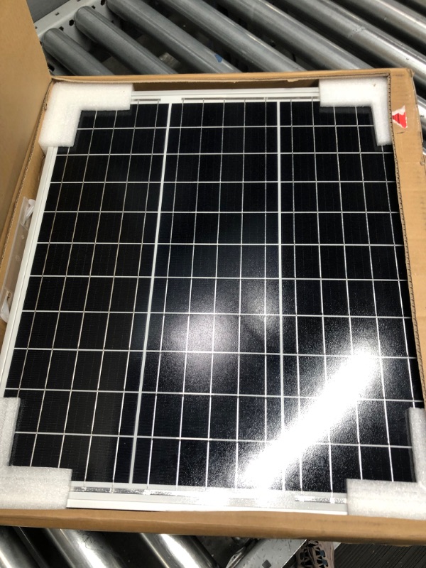 Photo 1 of 200-Watt 12-Volt Monocrystalline Foldable Suitcase Off-Grid Solar Power Kit with Voyager