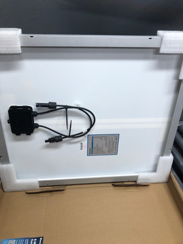 Photo 1 of 200-Watt 12-Volt Monocrystalline Foldable Suitcase Off-Grid Solar Power Kit with Voyager