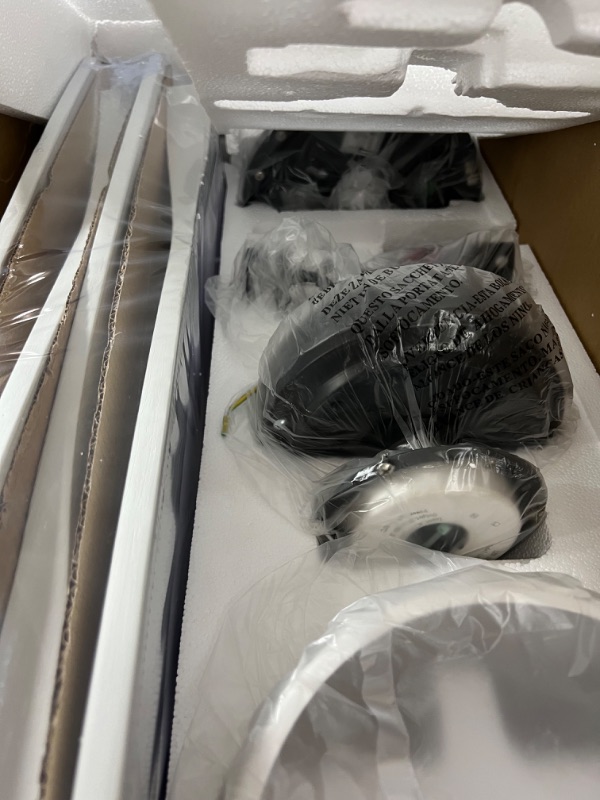 Photo 1 of WINGBO 54 Inch Flush Mount DC Ceiling Fan with Lights and Remote, 4 Reversible Carved Wood Blades, 6-Speed Noiseless DC Motor, Huger Ceiling Fan in Graphite Finish with Gray Blades, ETL Listed 54" ceiling fan with light Gray