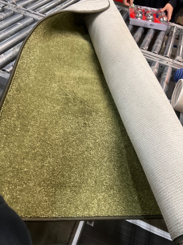 Photo 1 of 4ft x6ft area rug - green 