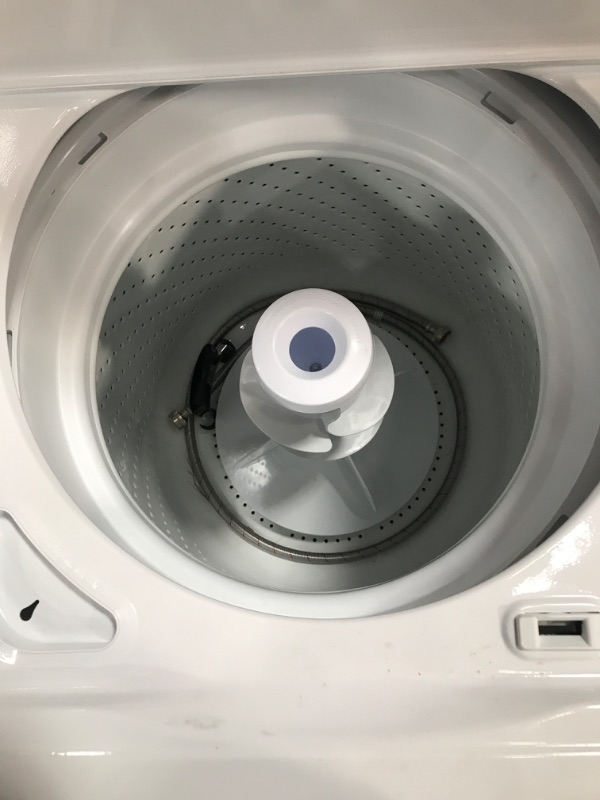 Photo 3 of Whirlpool 3.5-cu ft High Efficiency Agitator Top-Load Washer (White)