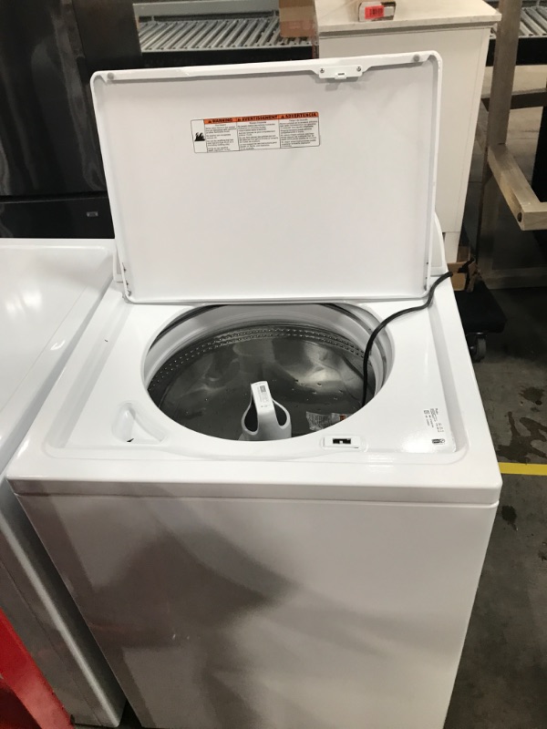 Photo 3 of Whirlpool 3.8-cu ft High Efficiency Impeller and Agitator Top-Load Washer (White)