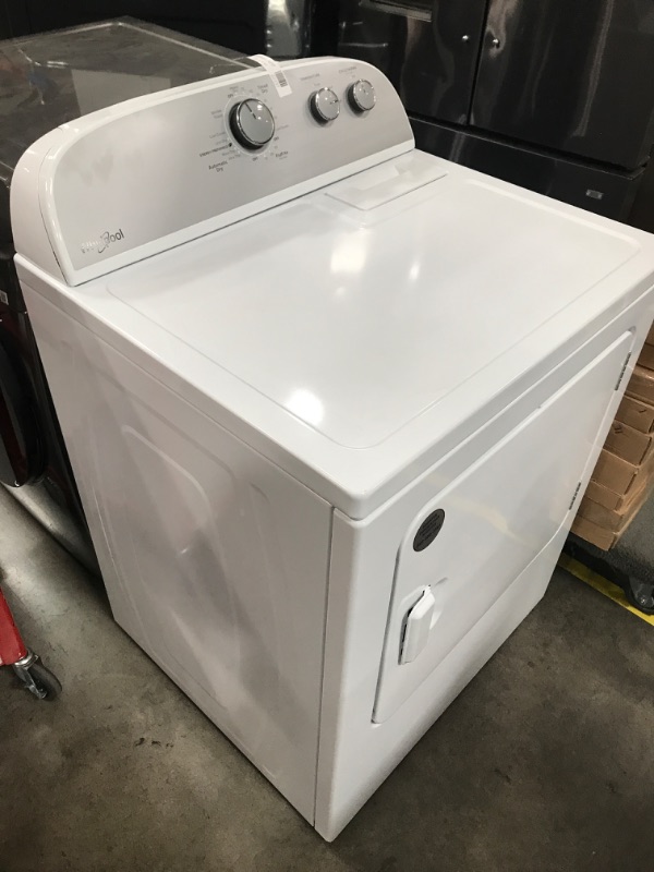 Photo 4 of Whirlpool 7-cu ft Electric Dryer (White)