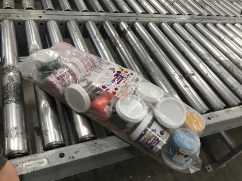 Photo 1 of Colorations Multicolor Value Pack Modeling Dough for Kids, 14 Colors, 5 oz Each Tub, Arts and Crafts, Party Favors, Bulk Dough, Holiday Basket Stuffer (Pack of 1)