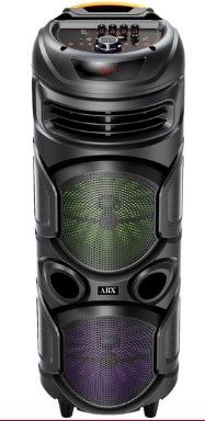 Photo 1 of **SEE NOTES** Audiobox Dual 8" Woofer Rechargeable Tower Speaker
