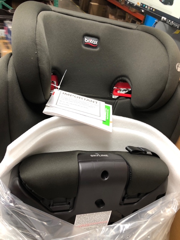 Photo 2 of Britax Skyline 2-Stage Belt-Positioning Booster Car Seat, Dusk - Highback and Backless Seat