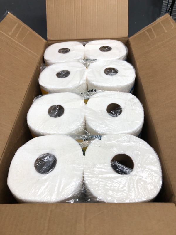 Photo 2 of Bounty Quick Size Paper Towels, White, 4 Packs Of 2 Family Rolls = 8 Family Rolls