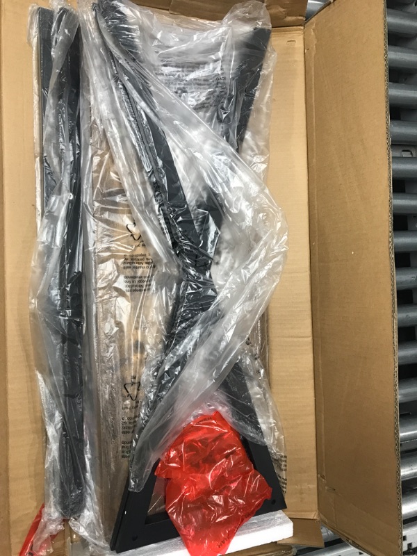 Photo 1 of FOLUBAN Rustic Sofa Console Table, 2-Tier Industrial Entryway Hallway Table for Living Room, Oak