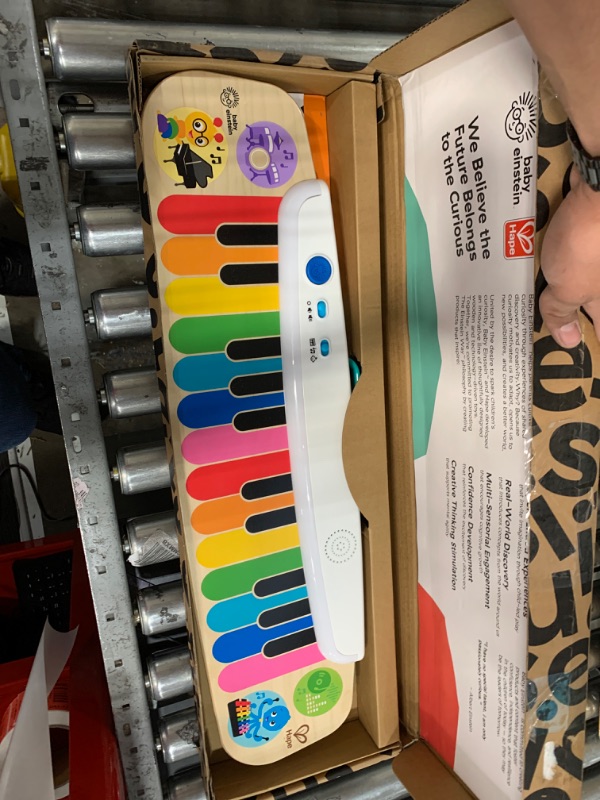 Photo 2 of Baby Einstein Notes & Keys Magic Touch Wooden Electronic Keyboard Toddler Toy, Ages 12 Months +