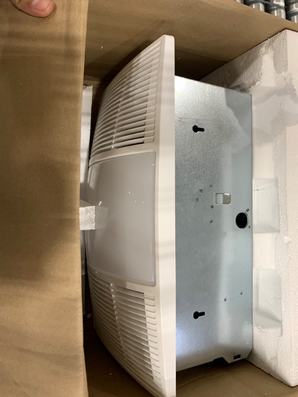 Photo 2 of *** PARTS ONLY ***
 Broan-NuTone BHFLED80 PowerHeat Bathroom Exhaust Fan, Heater, and LED Light Combination, 80 CFM LED 80 CFM Fan and Heater