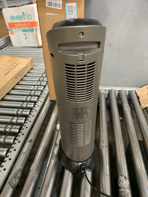 Photo 3 of (READ FULL POST) Lasko Products Lasko 1500 Watt 2 Speed Ceramic Oscillating Tower Heater with Remote