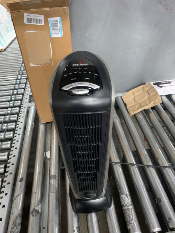 Photo 2 of (READ FULL POST) Lasko Products Lasko 1500 Watt 2 Speed Ceramic Oscillating Tower Heater with Remote