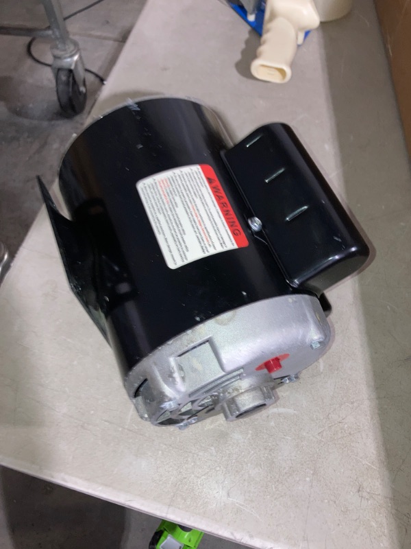 Photo 1 of (READ FULL POST) VEVOR 5HP SPL Air Compressor Electric Motor, 230V 15.0Amps, 56 Frame 3450RPM, 5/8" Keyed Shaft, CW/CCW Rotation, 1.88" Shaft Length for Air Compressors 5 HP-5/8" Shaft Single Phase