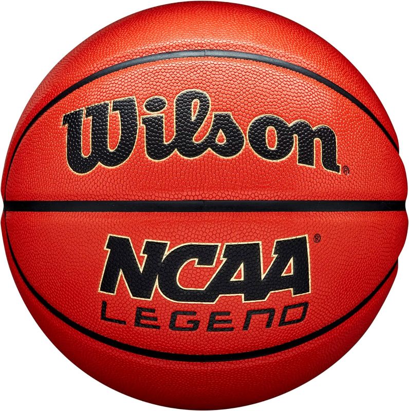 Photo 1 of *LOOK AT NOTES*
WILSON NCAA Legend Basketballs - 29.5", 28.5", 27.5" Legend Size 6 - 28.5"