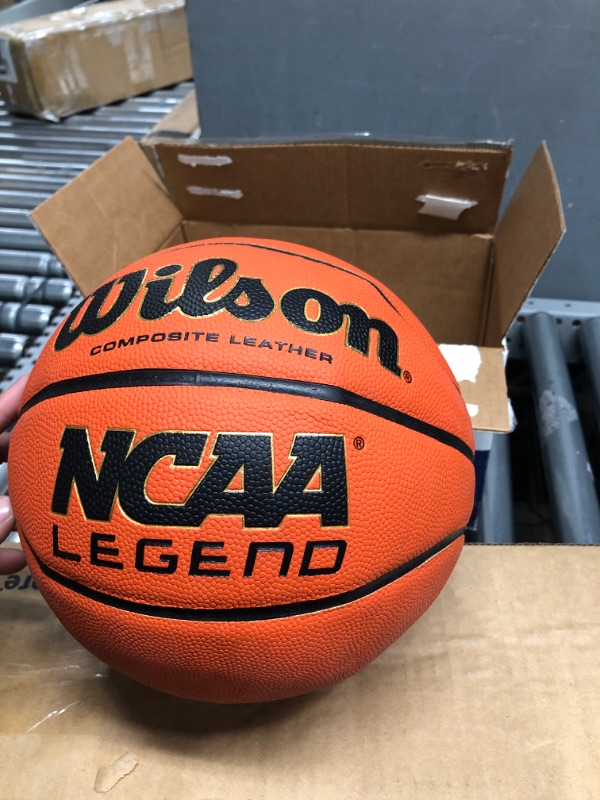 Photo 2 of *LOOK AT NOTES*
WILSON NCAA Legend Basketballs - 29.5", 28.5", 27.5" Legend Size 6 - 28.5"