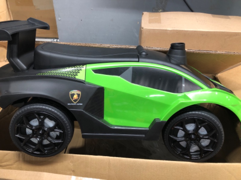 Photo 4 of Best Ride On Cars Lamborghini Essenza SCV12 Push Car, Green