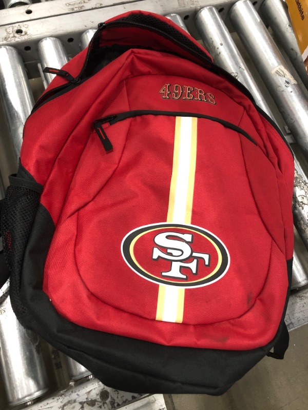 Photo 2 of NFL San Francisco 49ers Stripe Backpack
