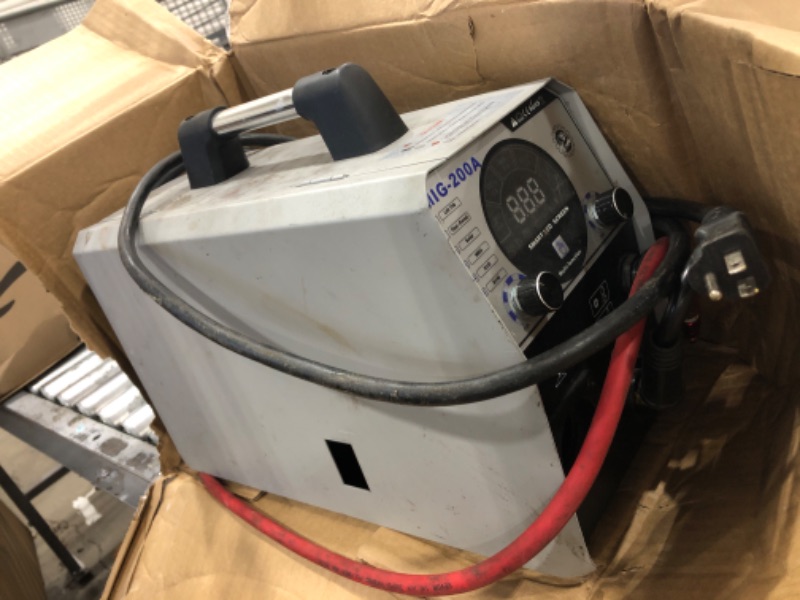 Photo 2 of *NON FUNCTIONAL PARTS ONLY* VEVOR TIG Welder 3 in 1, 110V High Frequency TIG/Stick/Clean Welding Machine w/IGBT Inverter, 155Amp Digital Arc Welder