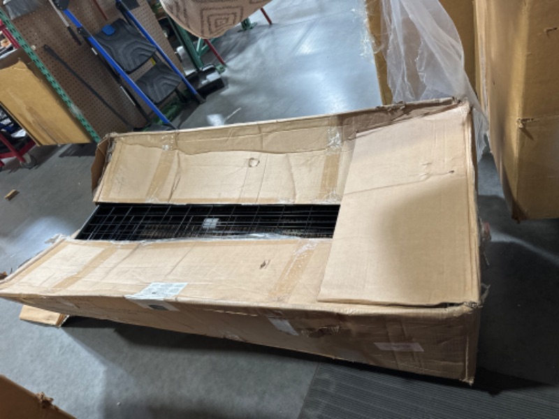 Photo 1 of Amazon Basics Welded Outdoor Wire Crate Kennel Large