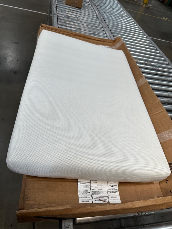 Photo 4 of **SEE NOTES**Dream on Me 2-in-1 Breathable Two-Sided Mini/Portable Crib Coil Mattress White