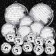Photo 1 of 17 pack large disco balls hanging disco balls mirror disco balls