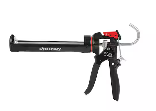 Photo 1 of 10 oz. Heavy-Duty High Leverage Drip Free Caulk Gun
