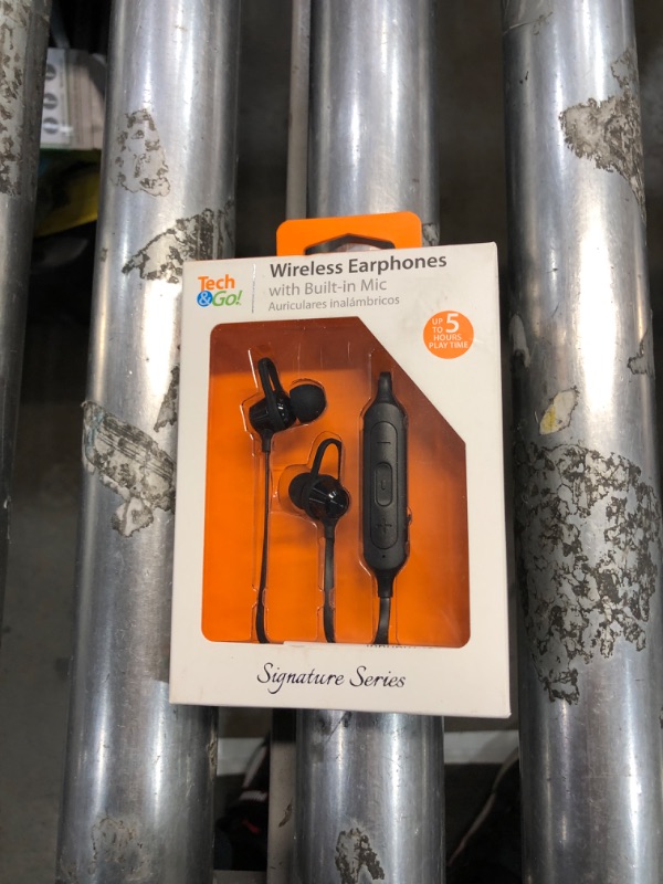 Photo 1 of Tech&go Signature Series Wireless Earphones - Built in Mic
