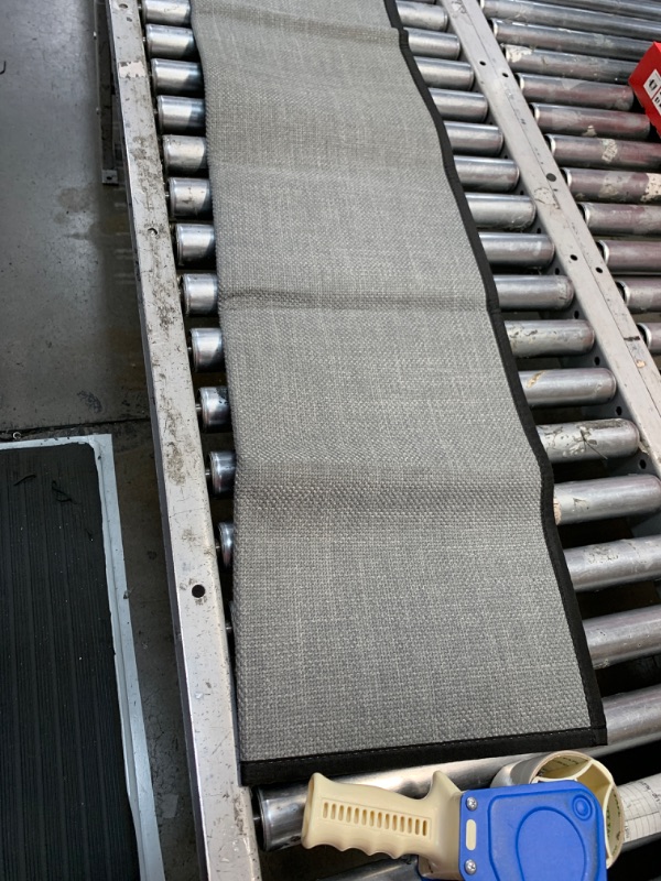 Photo 1 of Hallway Runner Rug Mat Non Slip, 83" x 28" Low Profile Runner Rugs with Rubber Backing, Extra Large Non Slip Rug Runner Carpet Gray, Easy Clean Home Entry Rug Rubber Floor Mats, Grey 83" * 28" Grey