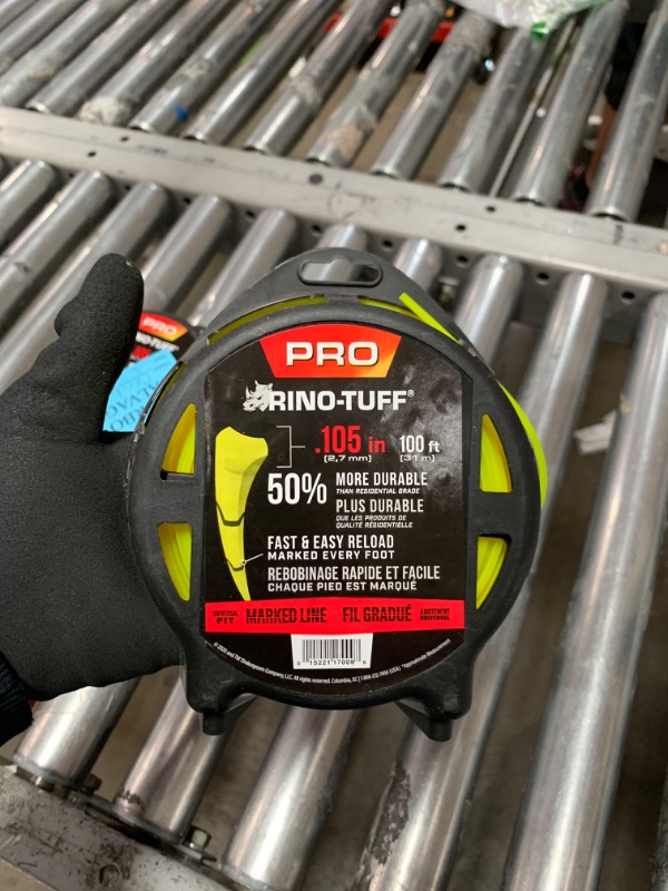 Photo 2 of 
Universal Fit .095 in. x 125 ft. Pro Marked Replacement Line for Gas and Select Cordless String Grass Trimmer/Lawn Edger
