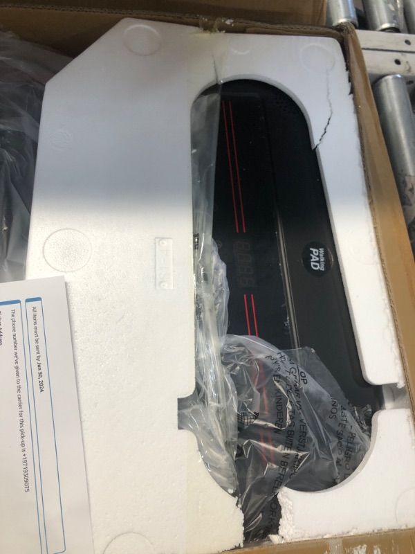 Photo 1 of Walking Pad-Under Desk Treadmill-2 in 1 Treadmills for Home-Walking Treadmill with Remote Control, Portable Mini Treadmill 265 lbs Capacity, Bluetooth and LED Display
