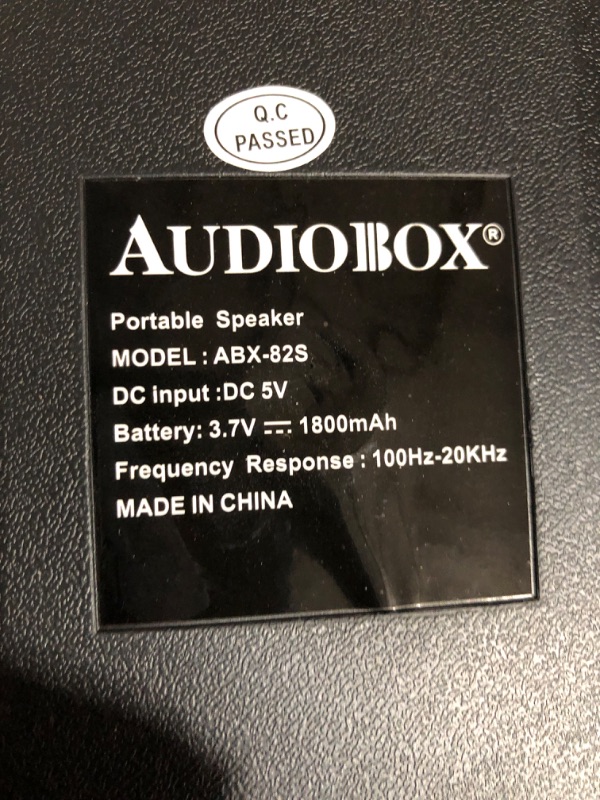 Photo 3 of Audiobox Portable 8" PA Speaker with Stand